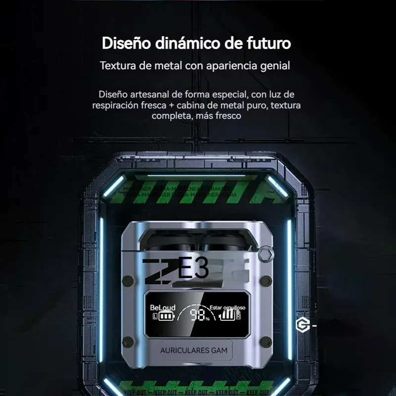 2 X 1 - Auriculares Gaming Bluetooth M25