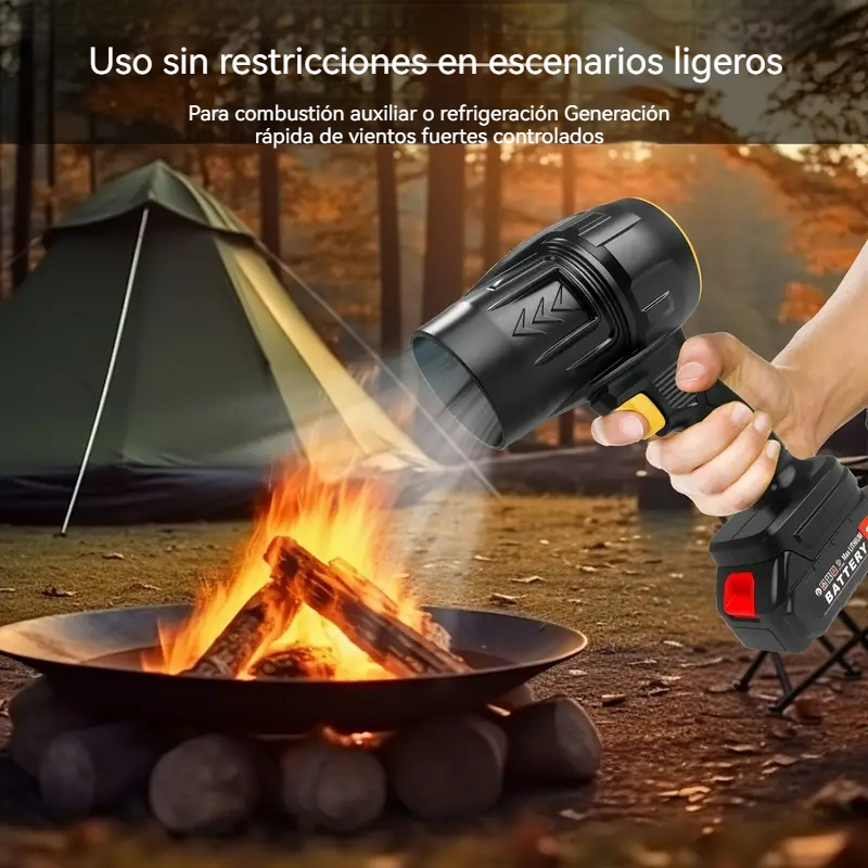 Soplador Turbo Portátil Recargable