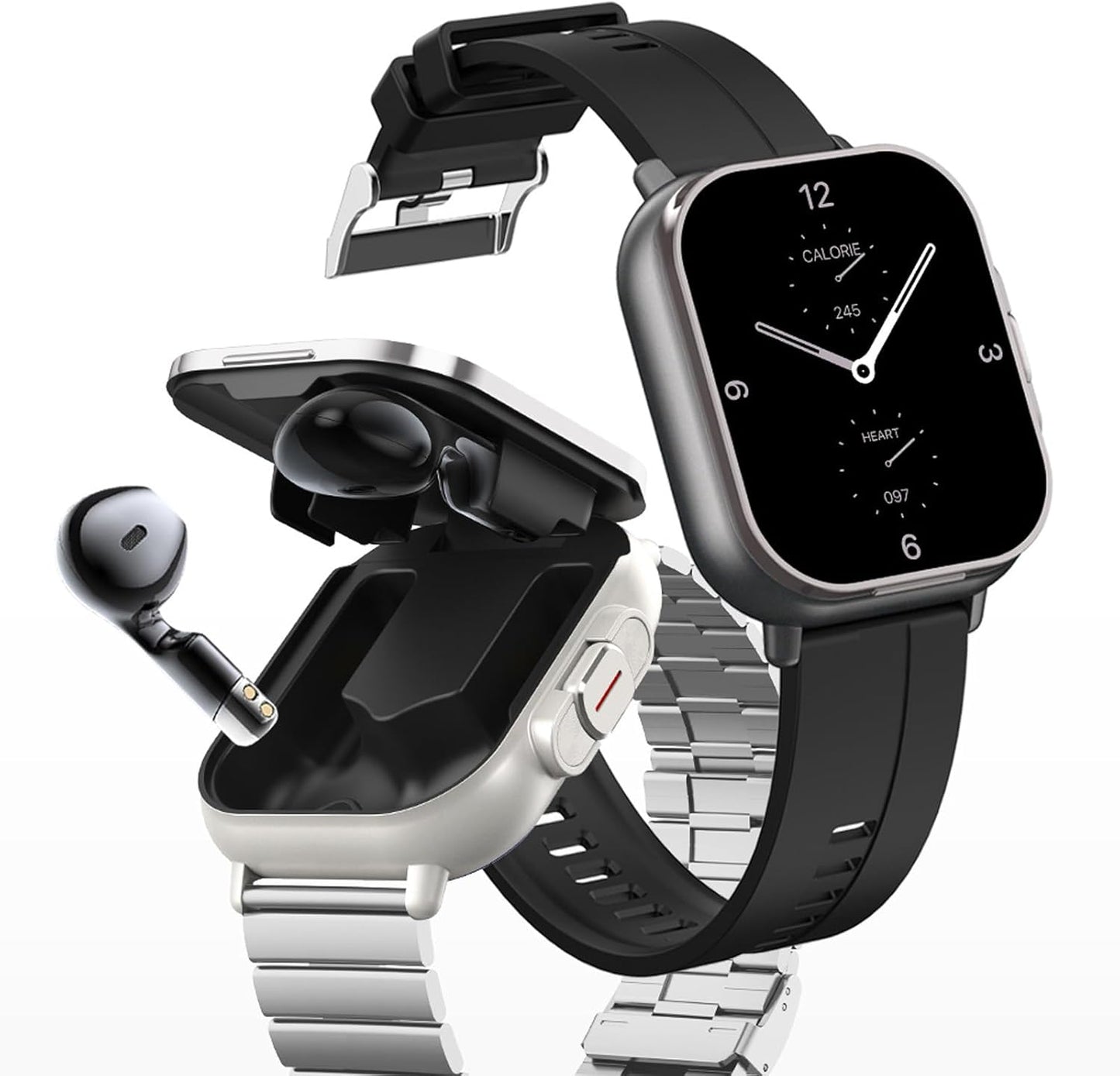 Smartwatch con Auriculares + Botón SOS
