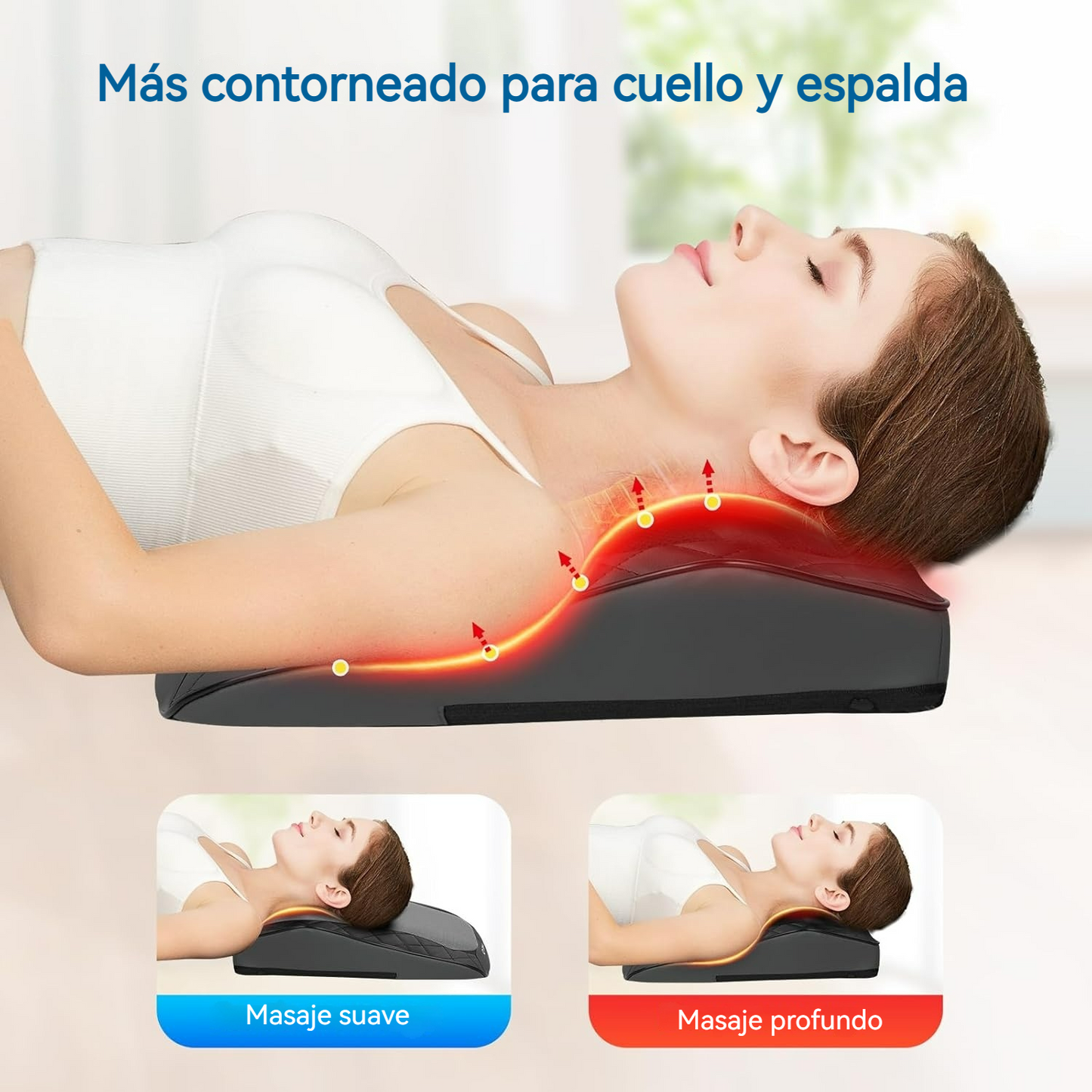 Almohada de masaje multifunción