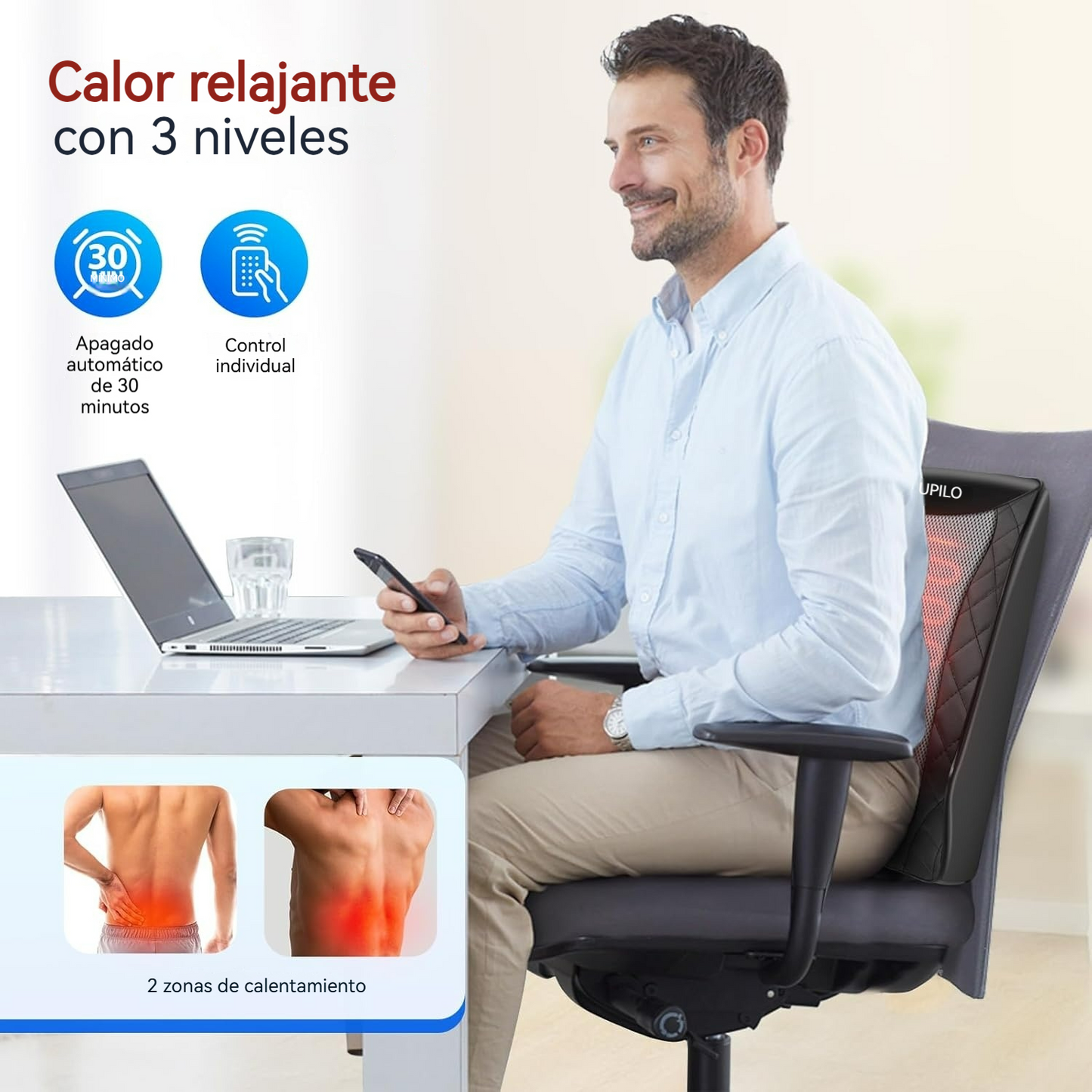 Almohada de masaje multifunción