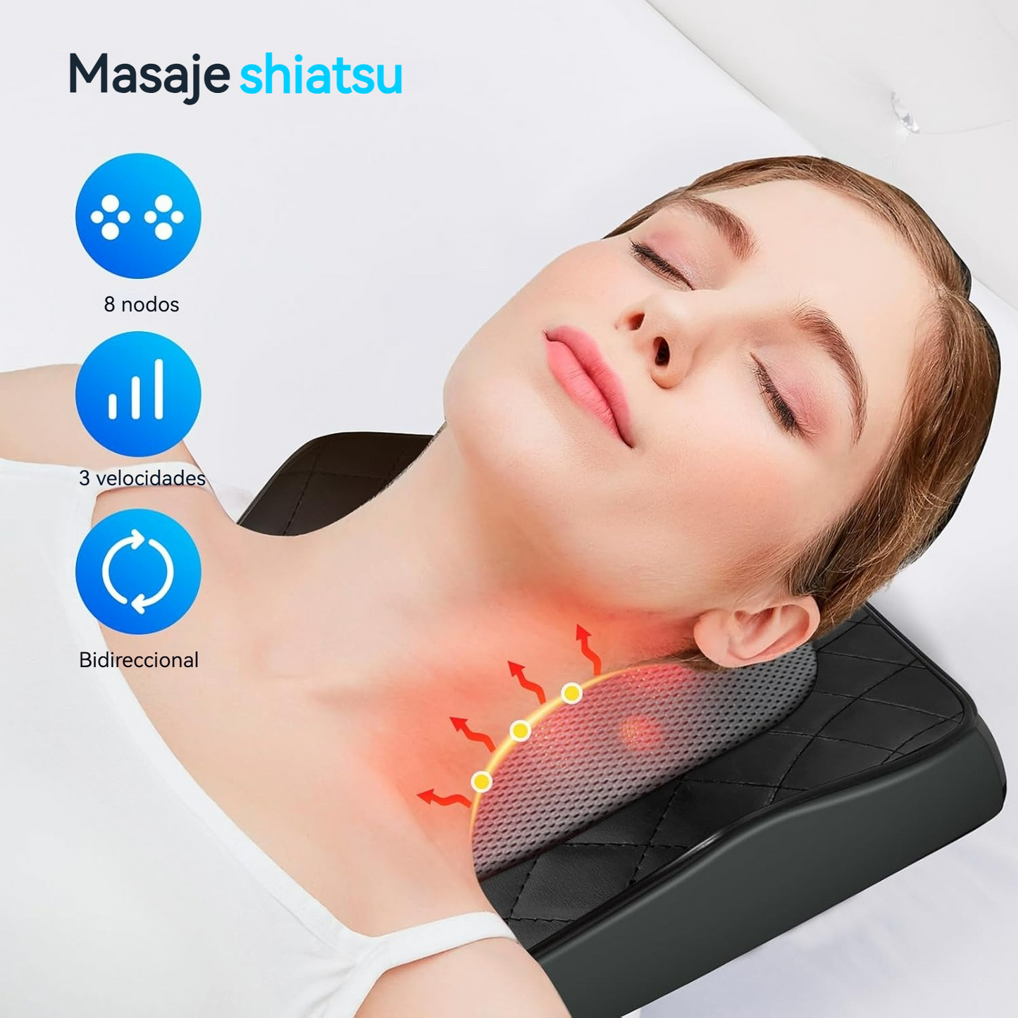 Almohada de masaje multifunción
