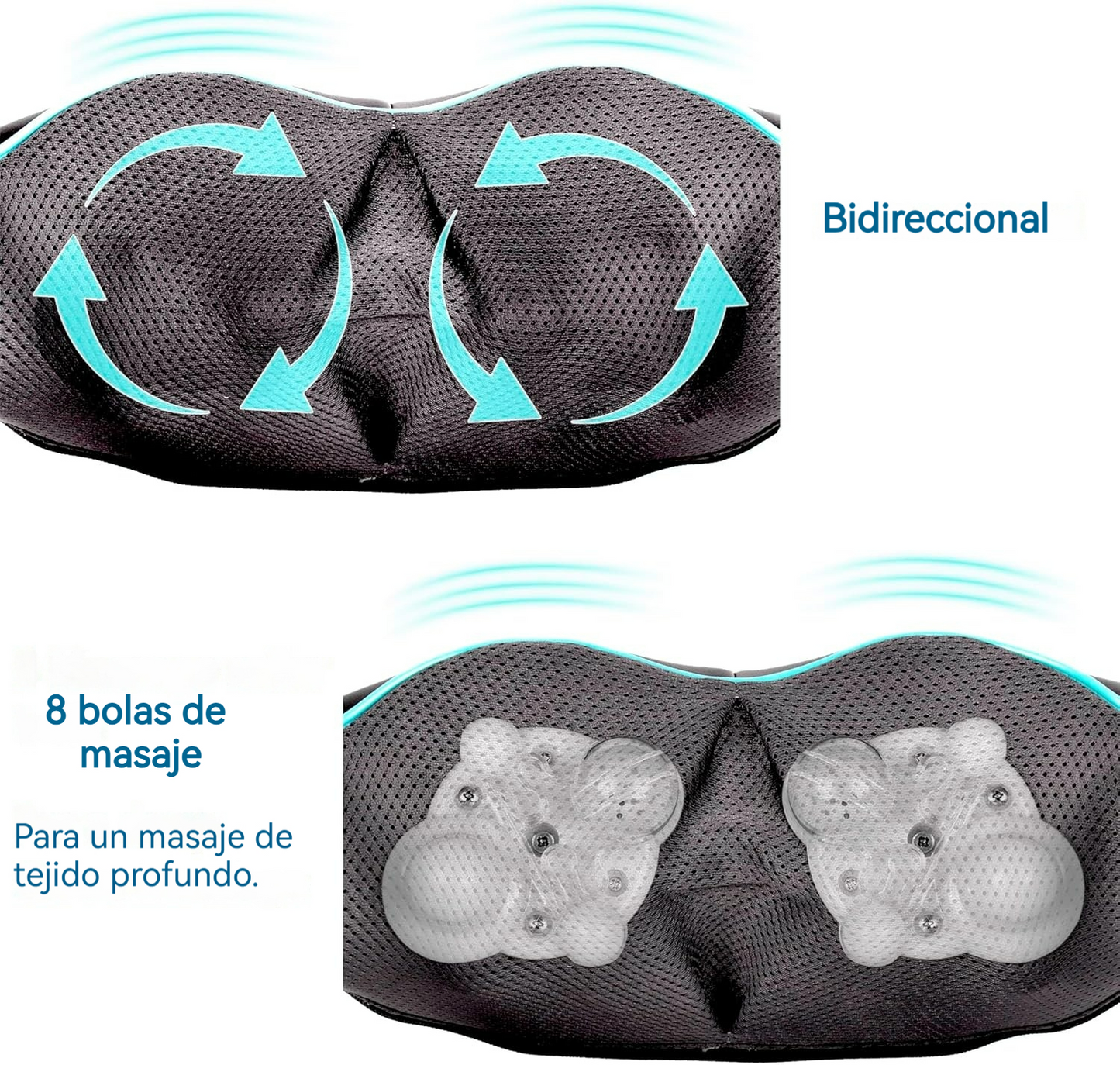 Masajeador Shiatsu Nuvvo