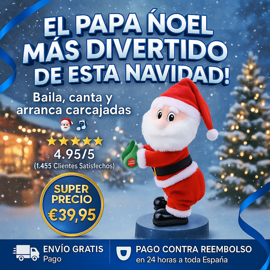 EL PAPÁ NOEL MÁS DIVERTIDO EN 2025 - Hace Twerking y mueve el trasero como ninguno