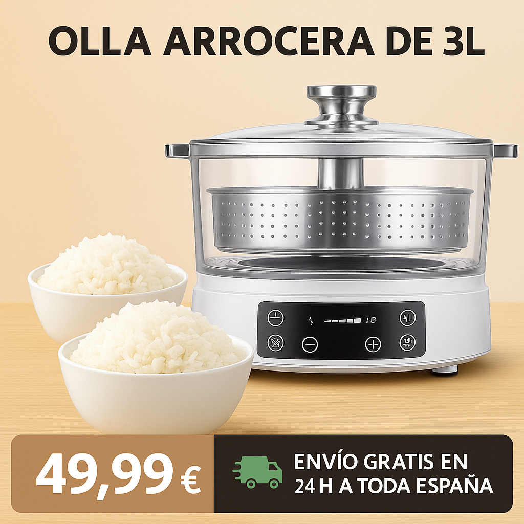 Olla Arrocera De 3L