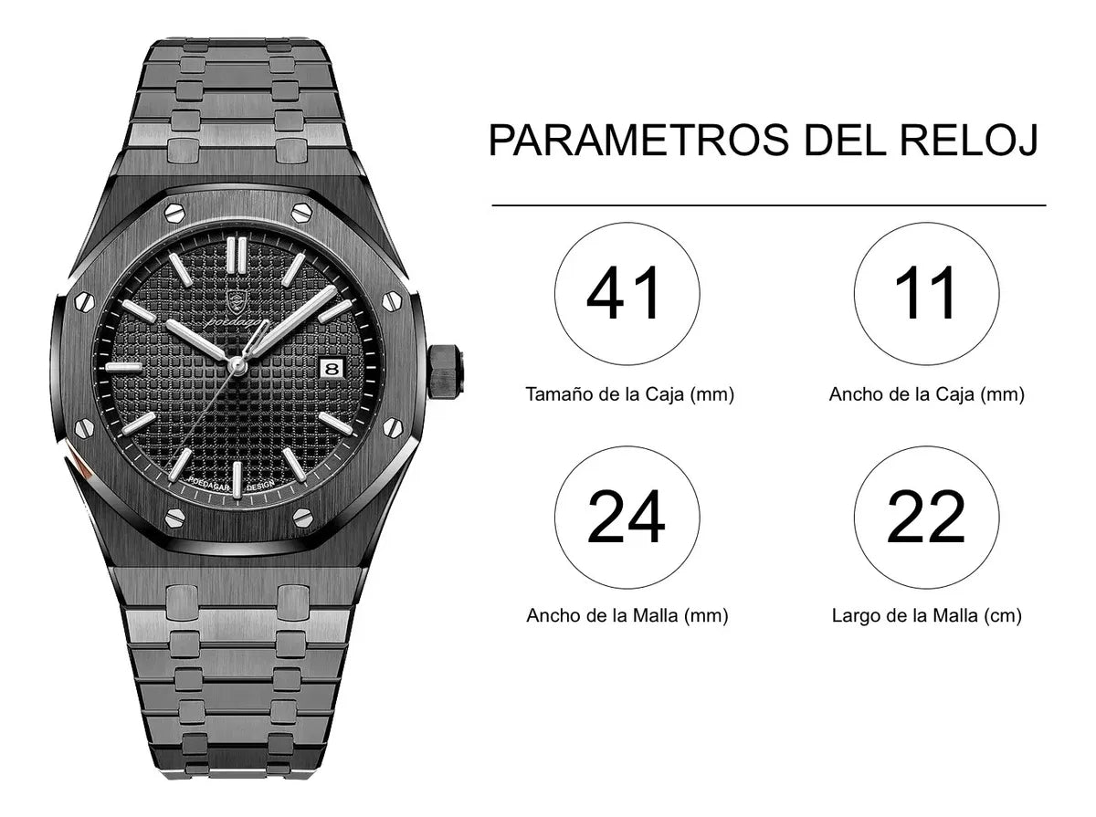 Reloj Jean Poedagar Altura Ascenso