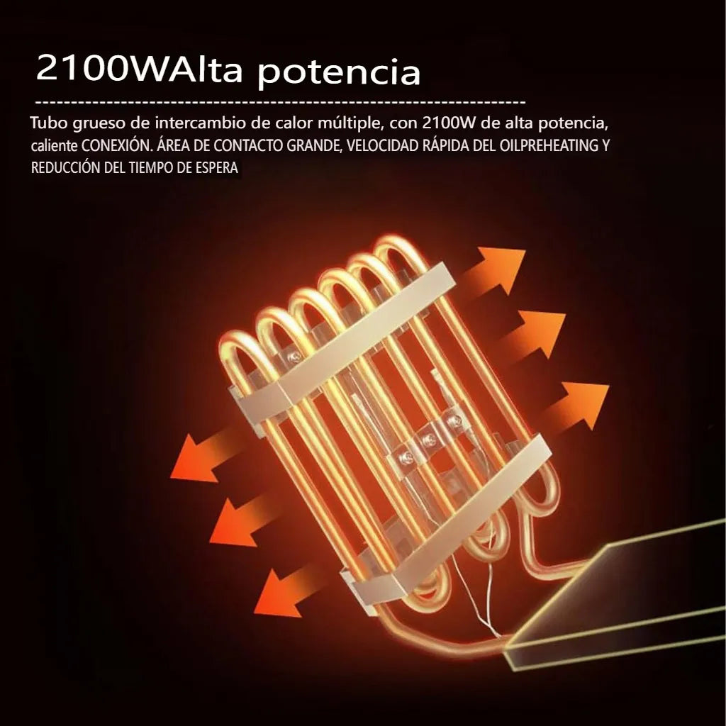 Freidora Eléctrica Automática de Acero Inoxidable – 5 L
