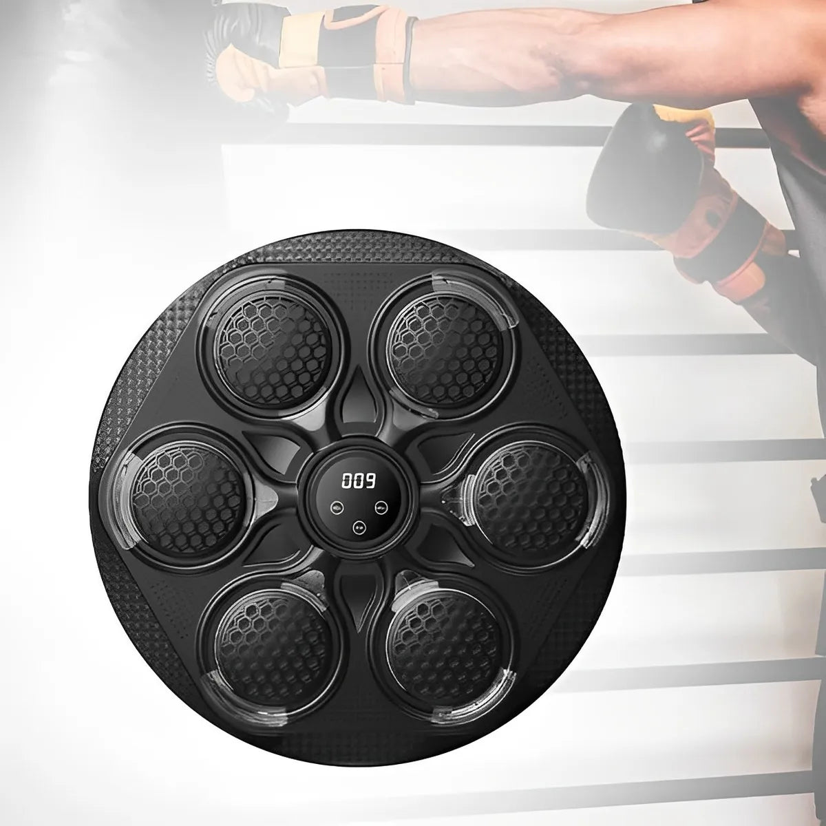Sistema de Entrenamiento de Boxeo Interactivo con Detección de Golpes, y Luz LED