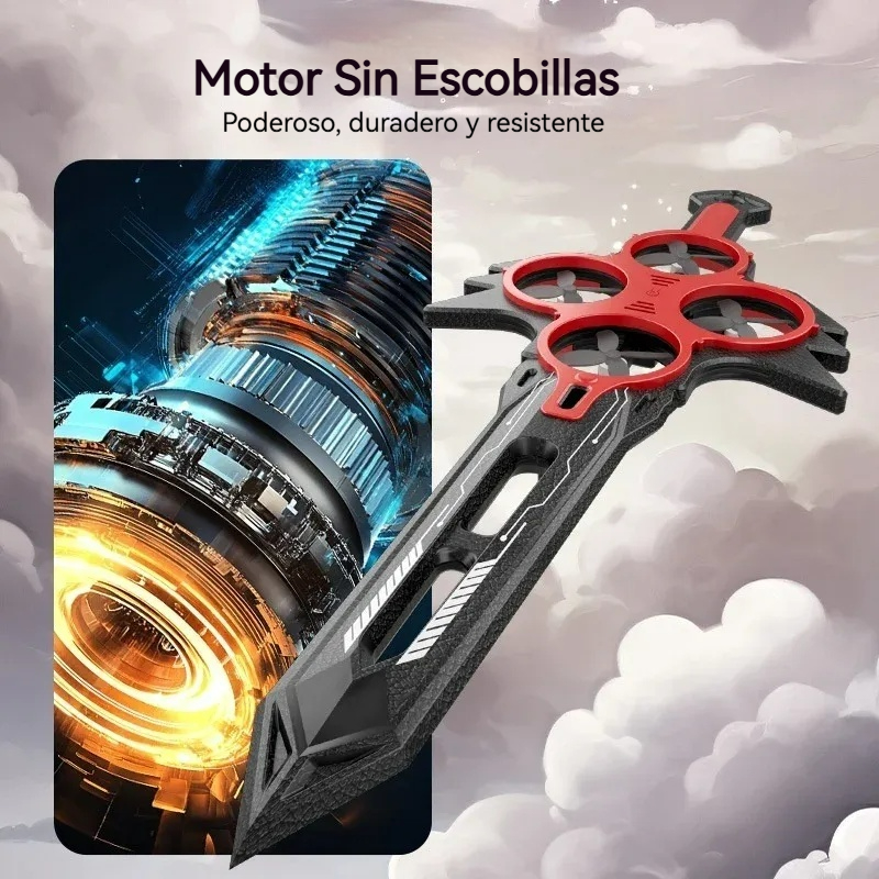 Espada voladora vcon control por gestos y vuelo 360°