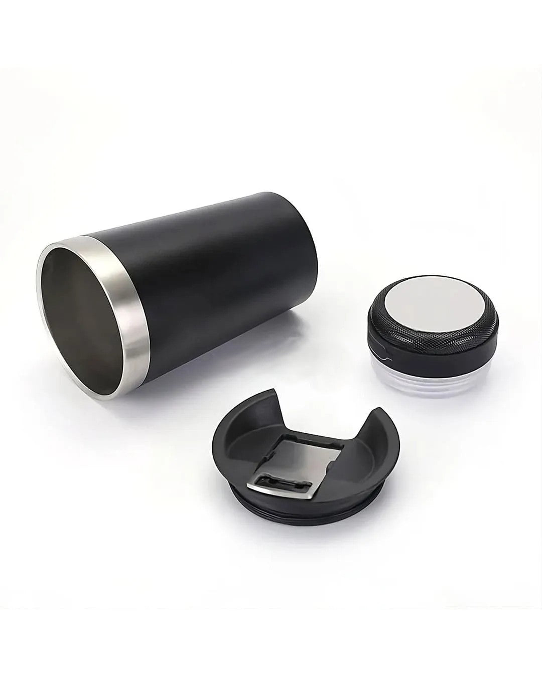 Lonchera Eléctrica 4 en 1 + Vaso Térmico con Parlante Bluetooth