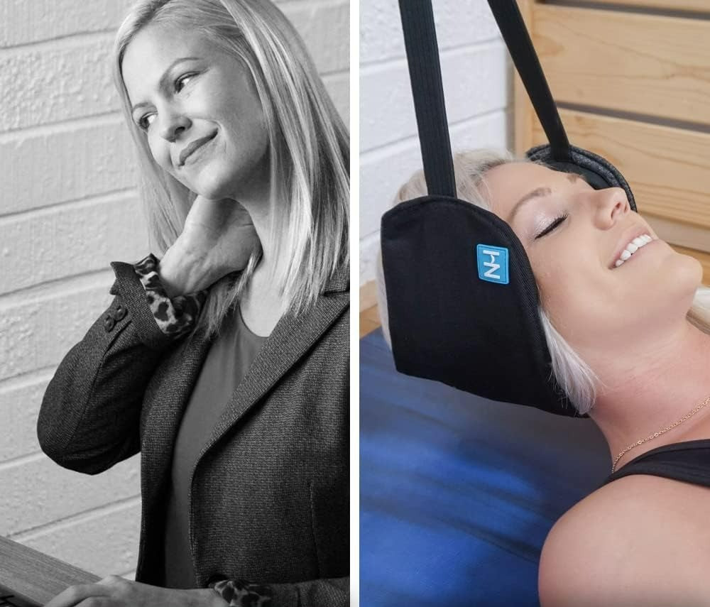 Dispositivo Portátil de Tracción Cervical para Alivio Muscular