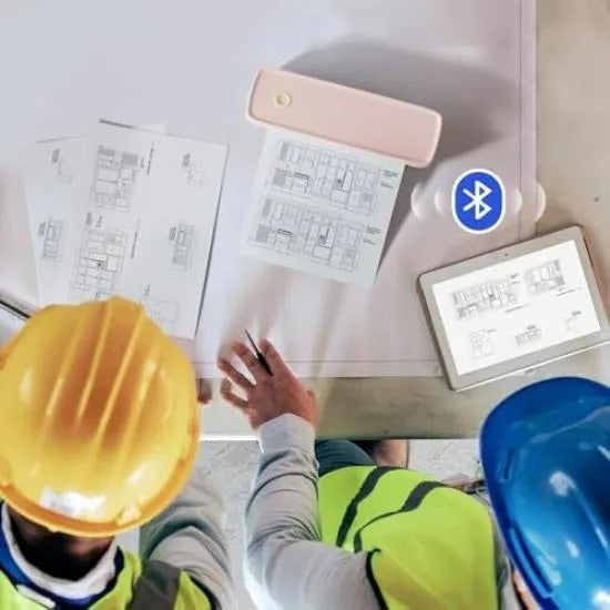 Impresora Portátil Térmica con Bluetooth, USB y Batería Integrada