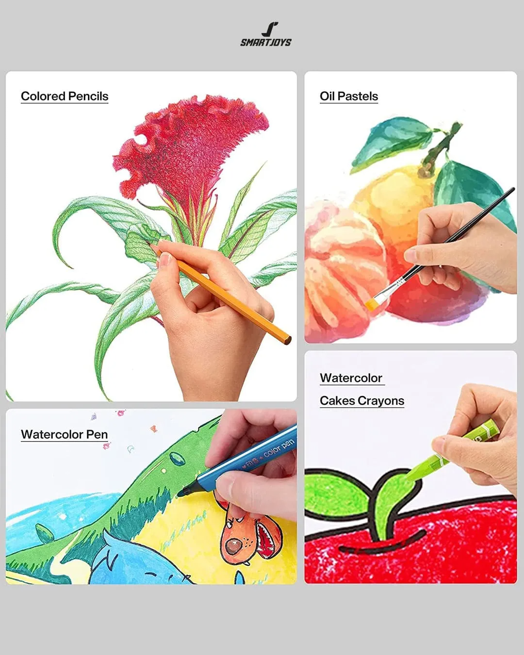 Kit De Arte Con Maleta De Lujo 145 Piezas