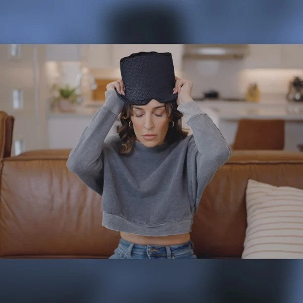 Gorro Terapéutico de Compresión 360° con Aplicación Térmica Fría/Caliente