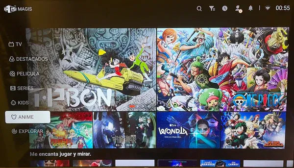 V Box con +1500 Canales, Streaming y Apps sin límites