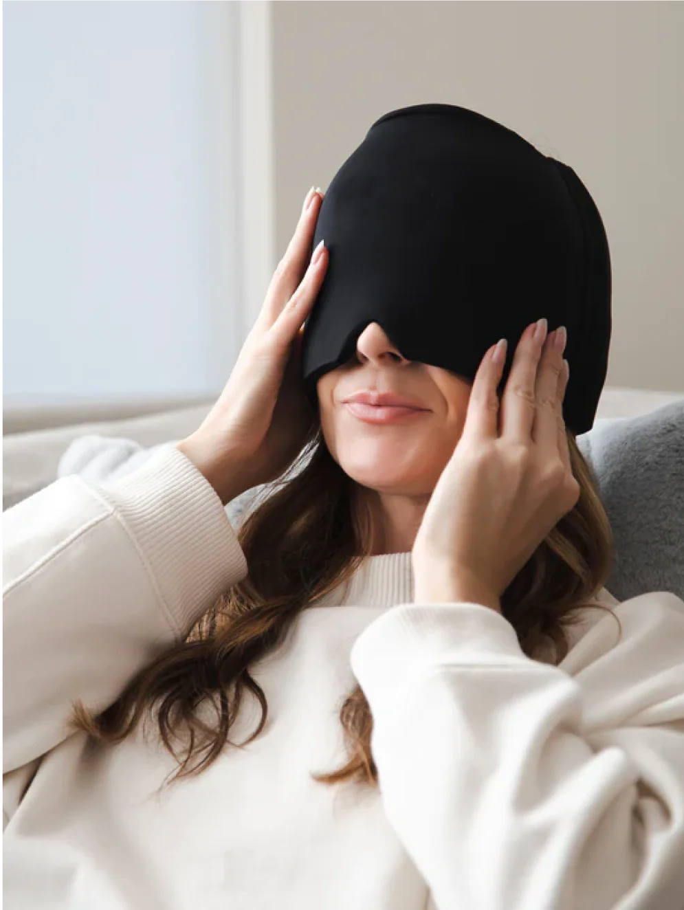 Gorro Terapéutico de Compresión 360° con Aplicación Térmica Fría/Caliente