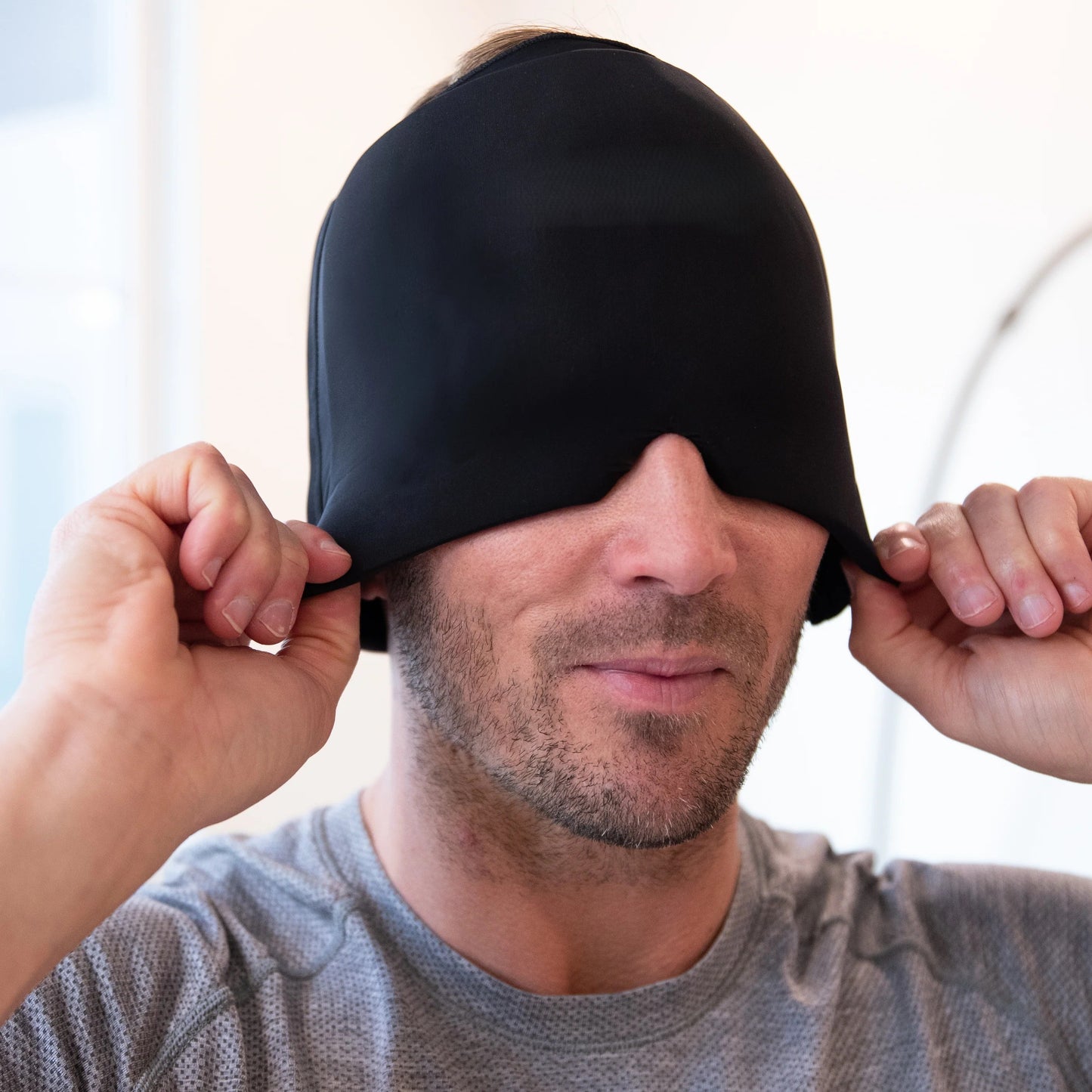 Gorro Terapéutico de Compresión 360° con Aplicación Térmica Fría/Caliente