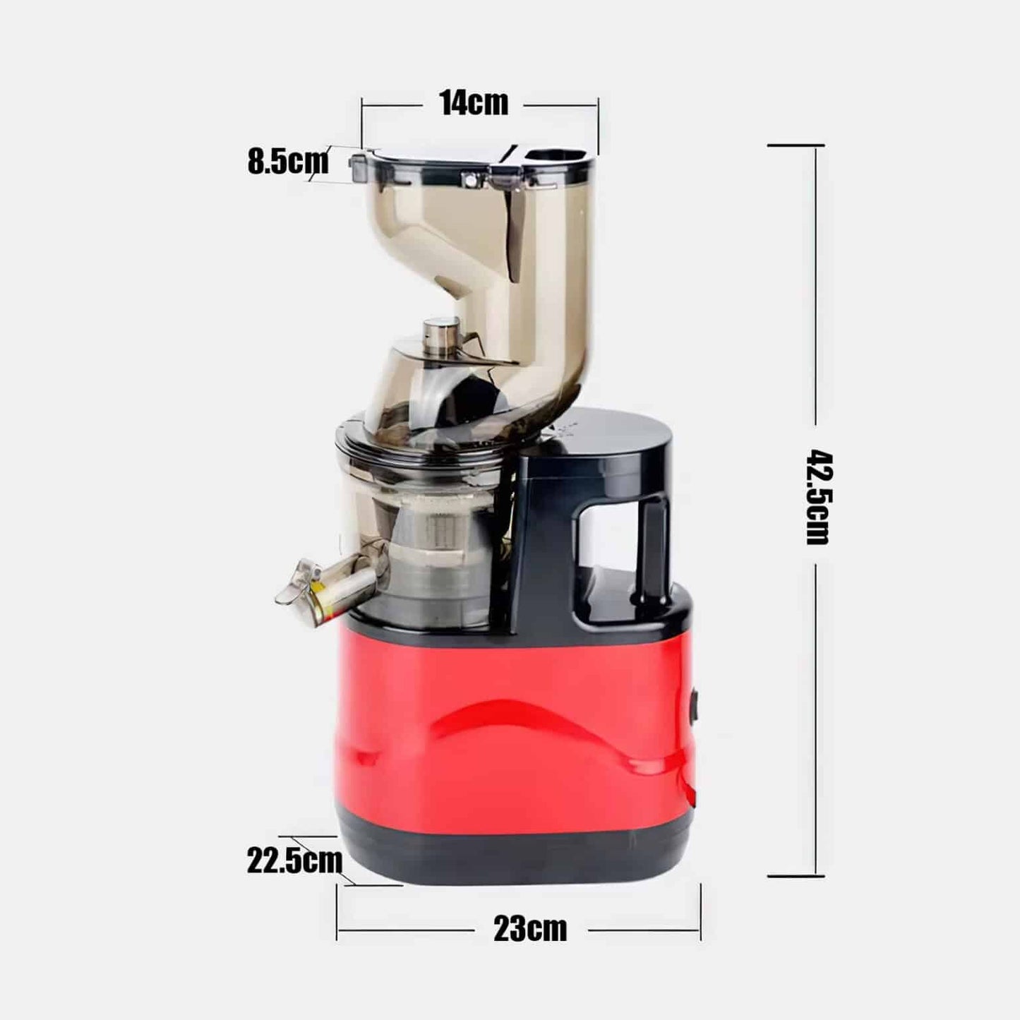Extractor de Jugos con Sistema de Filtrado Activo y Componentes Food-Grade