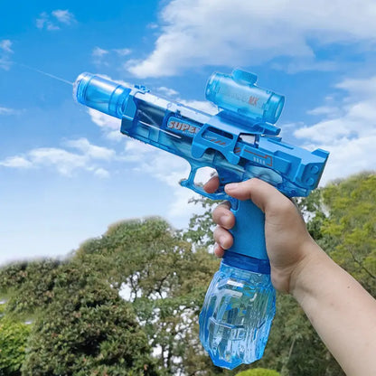 Pistola de Agua Eléctrica con Llama