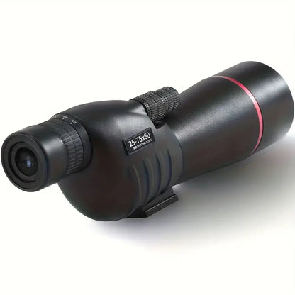 Telescopio Portátil 75x60 con Trípode y Adaptador para Teléfono