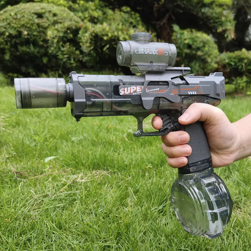 Pistola de Agua Eléctrica con Llama