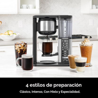 Cafetera eléctrica multifunción con sistema térmico inteligente