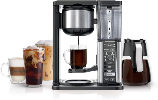 Cafetera eléctrica multifunción con sistema térmico inteligente