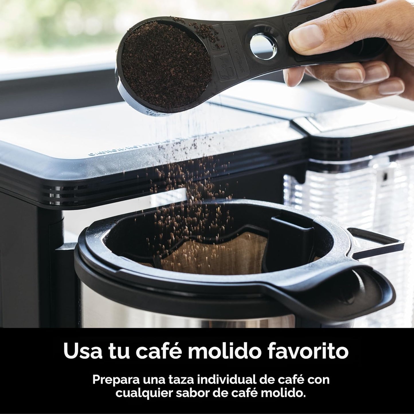 Cafetera eléctrica multifunción con sistema térmico inteligente