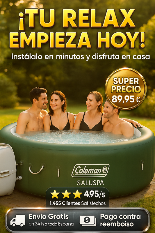 JACUZZI INFLABLE DE LUJO