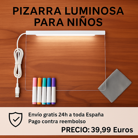Pizarra Luminosa Para Niños