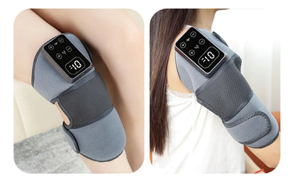 Almohadilla térmica con masajeador inteligente para rodilla