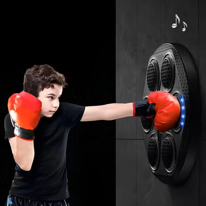 Sistema de Entrenamiento de Boxeo Interactivo con Detección de Golpes, y Luz LED