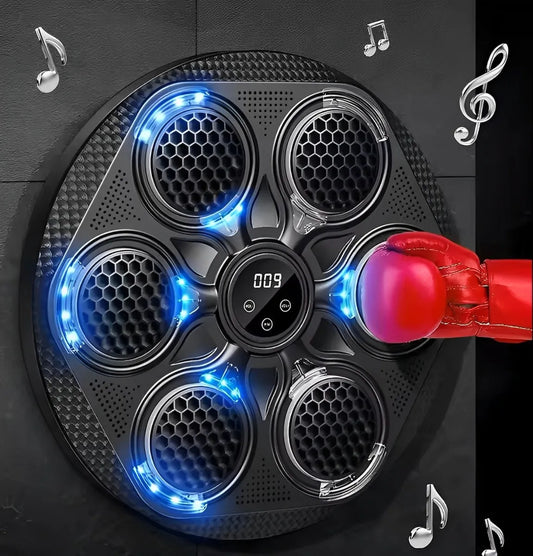Sistema de Entrenamiento de Boxeo Interactivo con Detección de Golpes, y Luz LED