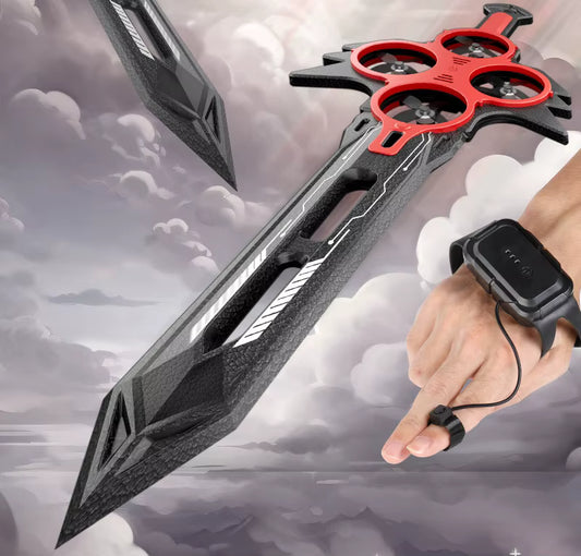 Espada voladora vcon control por gestos y vuelo 360°