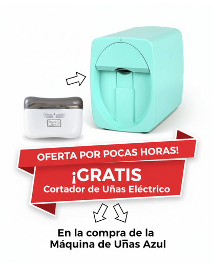 EN 20 SEGUNDOS esta impresora 3D hará diseños hiperrealistas en tus uñas - Con App Movil