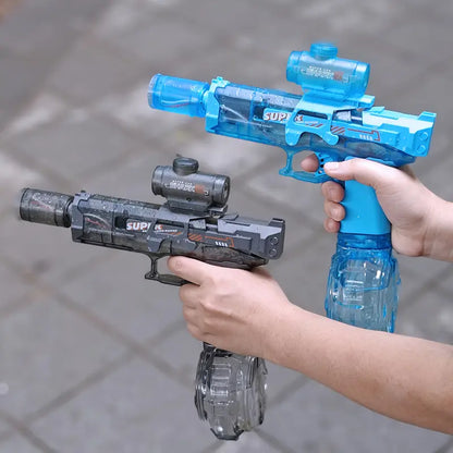 Pistola de Agua Eléctrica con Llama