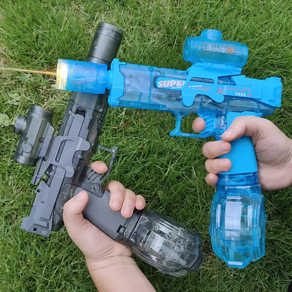Pistola de Agua Eléctrica con Llama