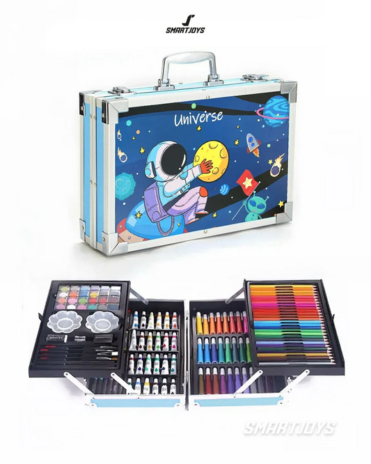 Kit De Arte Con Maleta De Lujo 145 Piezas