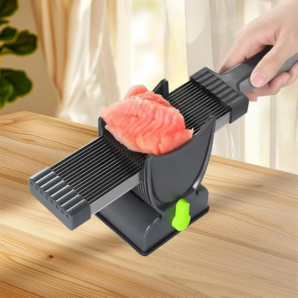 Rebanador de carne de acero inoxidable para el hogar